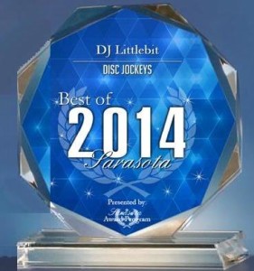 DJ Littlebit Receives 2014 Best of Sarasota Award